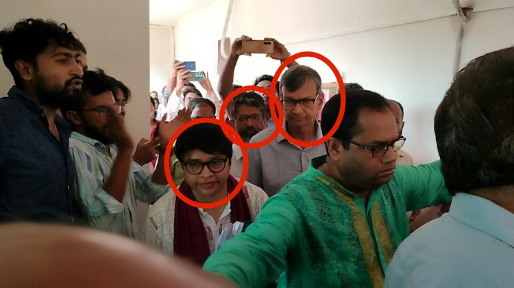 জাবি সিনেট অধিবেশনে আওয়ামীপন্থি সদস্যদের ঘিরে উত্তেজনা